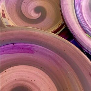 Hausenware Swirl Dinner plates x4